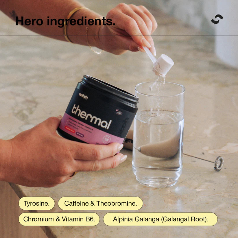 Switch Nutrition Thermal Powder - 120g (30 Serves) - Strawberry Burst