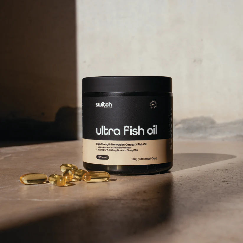Switch Nutrition Ultra Fish Oil - 120 Soft Gel Caps