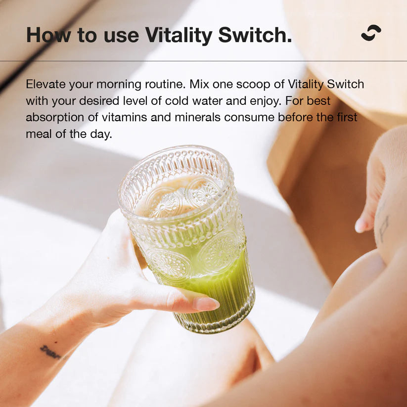 Switch Nutrition Vitality Tub - 150g (30 Serves) - Exotic Fruit