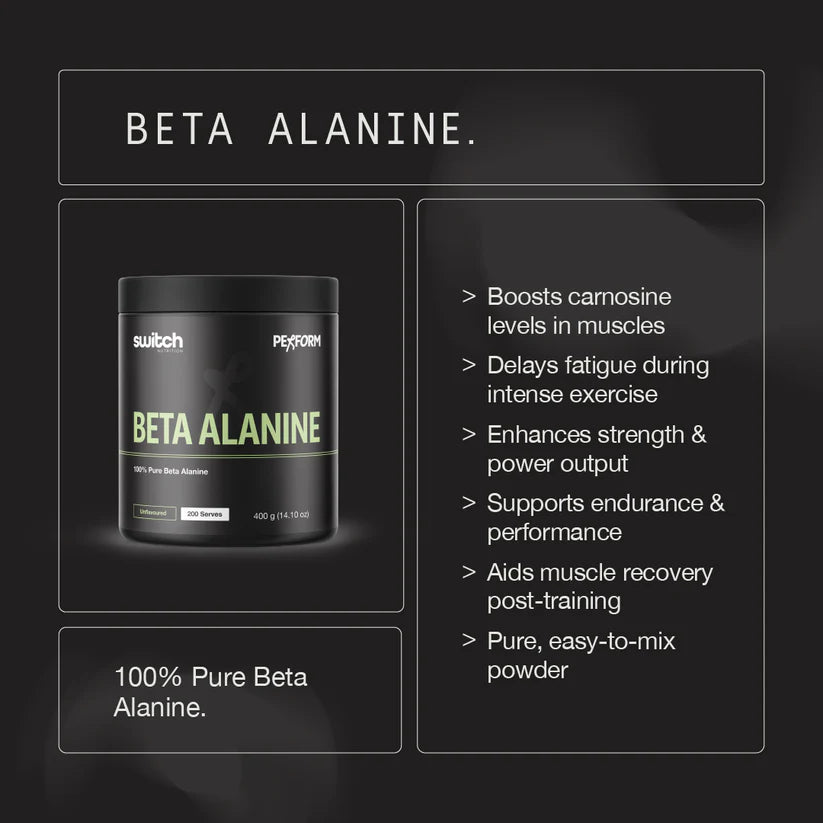 Switch Nutrition - Beta Alanine - 400g (200 Serves)