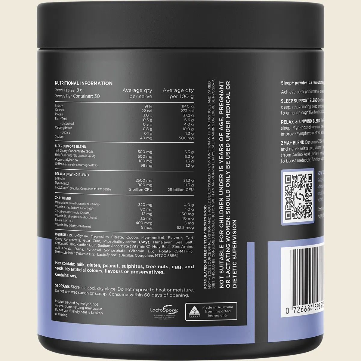 Switch Sleep+ - 240g (30 Serves) - Chocolate