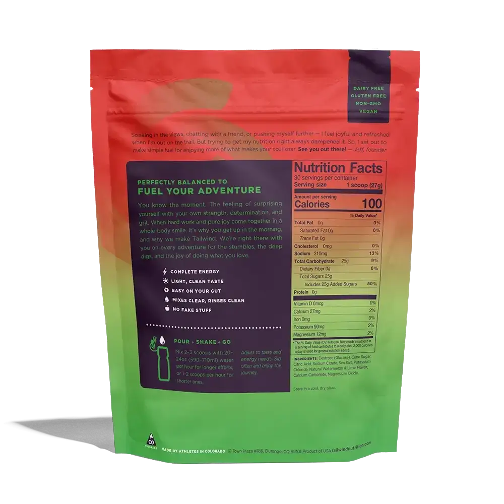 Tailwind Endurance Fuel - Dauwaltermelon - 30 Serves