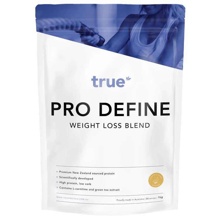 True Pro Define Weight Loss Blend - Banana & Honey - 1kg (33 Serves)
