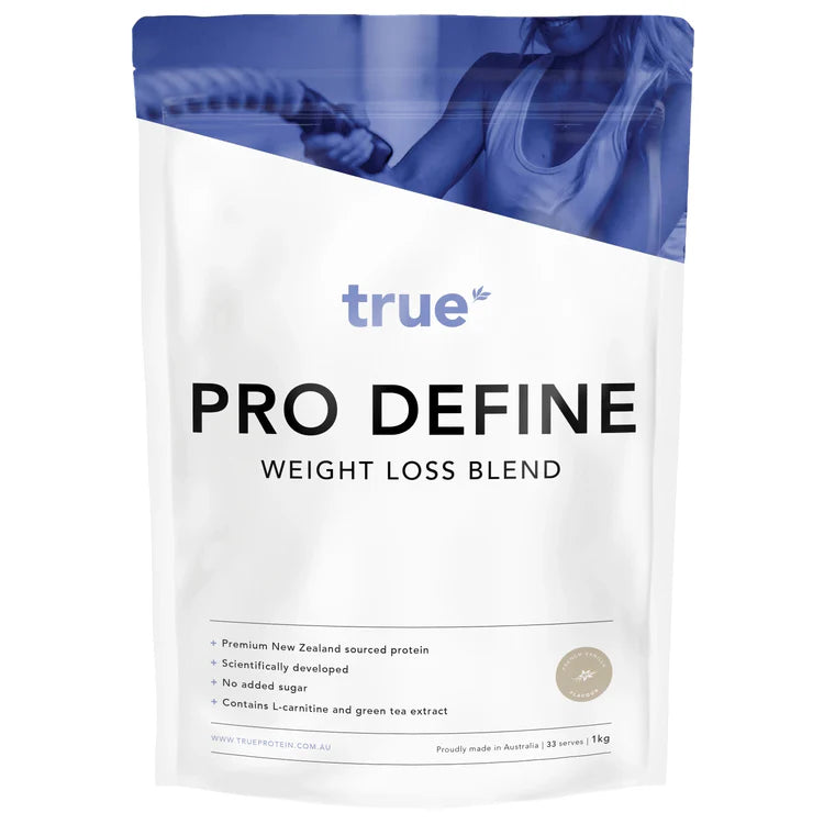 True Pro Define Weight Loss Blend - French Vanilla - 1kg (33 Serves)