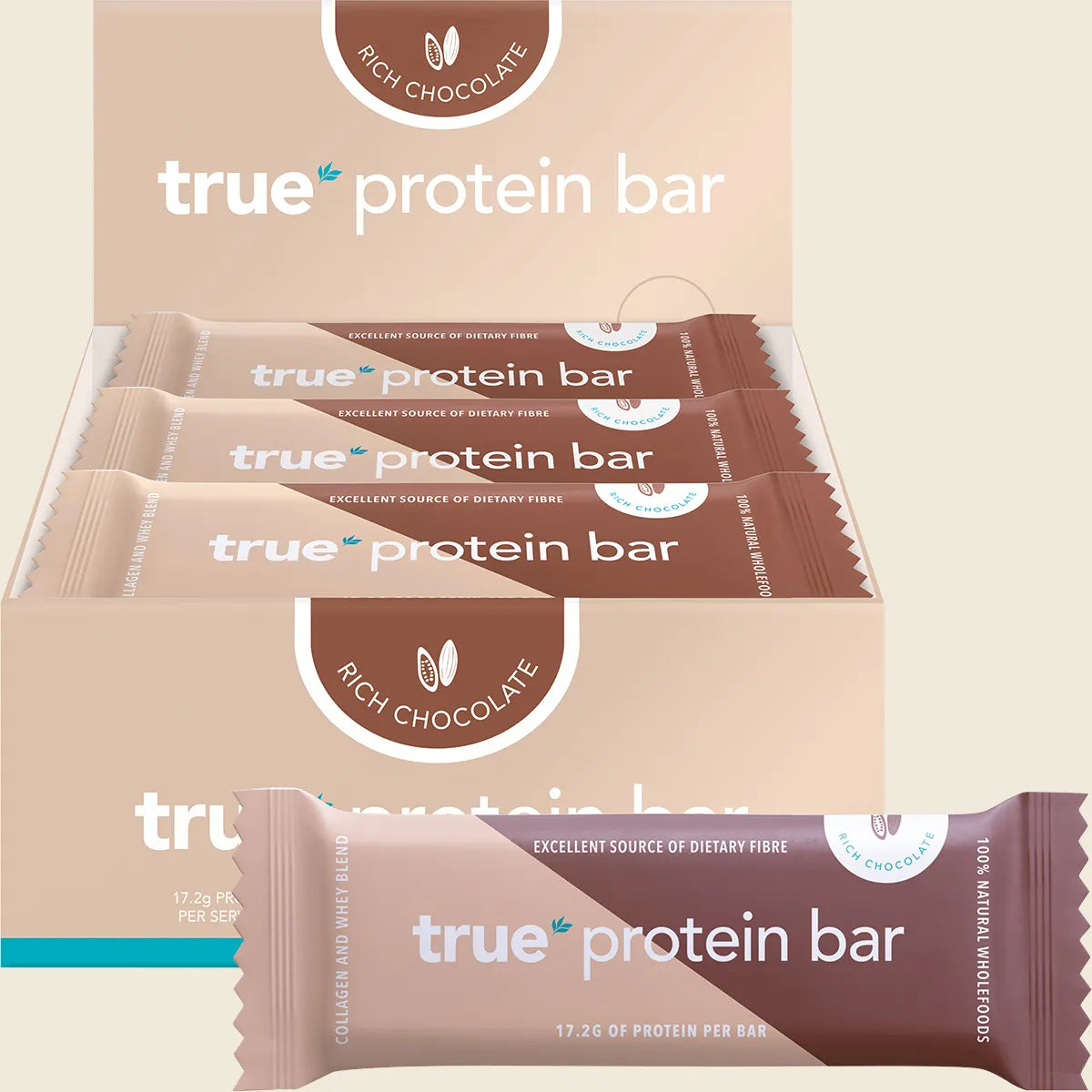 True Protein Bar - Rich Choclate - 63g (Single)