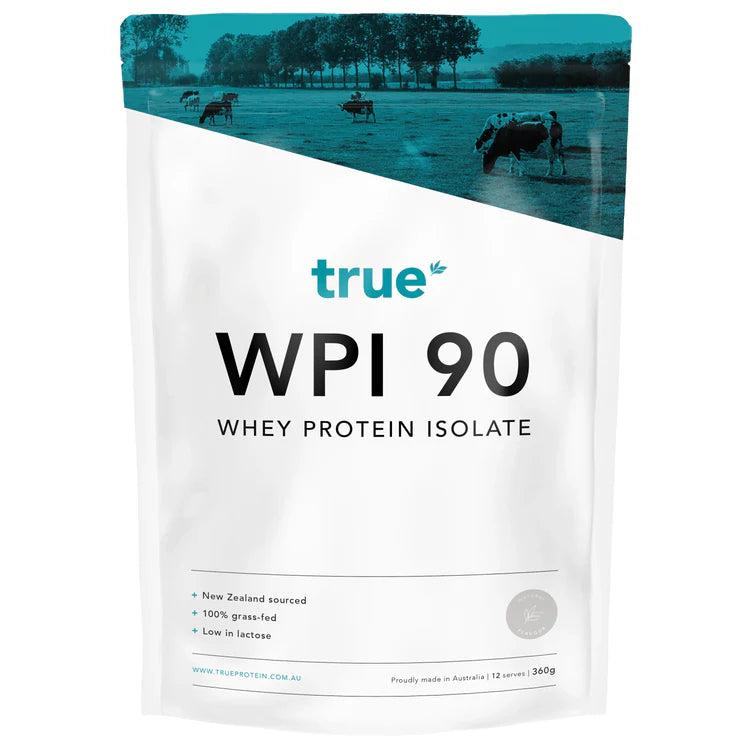 True WPI 90 Whey Protein Isolate - Natural - 360g (12 Serves)