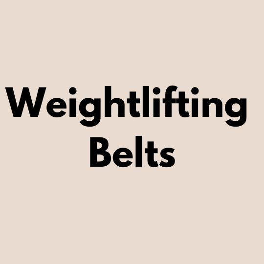 Weight Lifting Belts