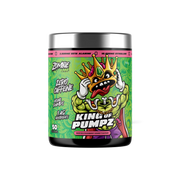 Zombie Labs King of Pumpz Non-Stim Pre-Workout - 750g (50 Scoops) - Sinister Strawberry Gummy Flavour