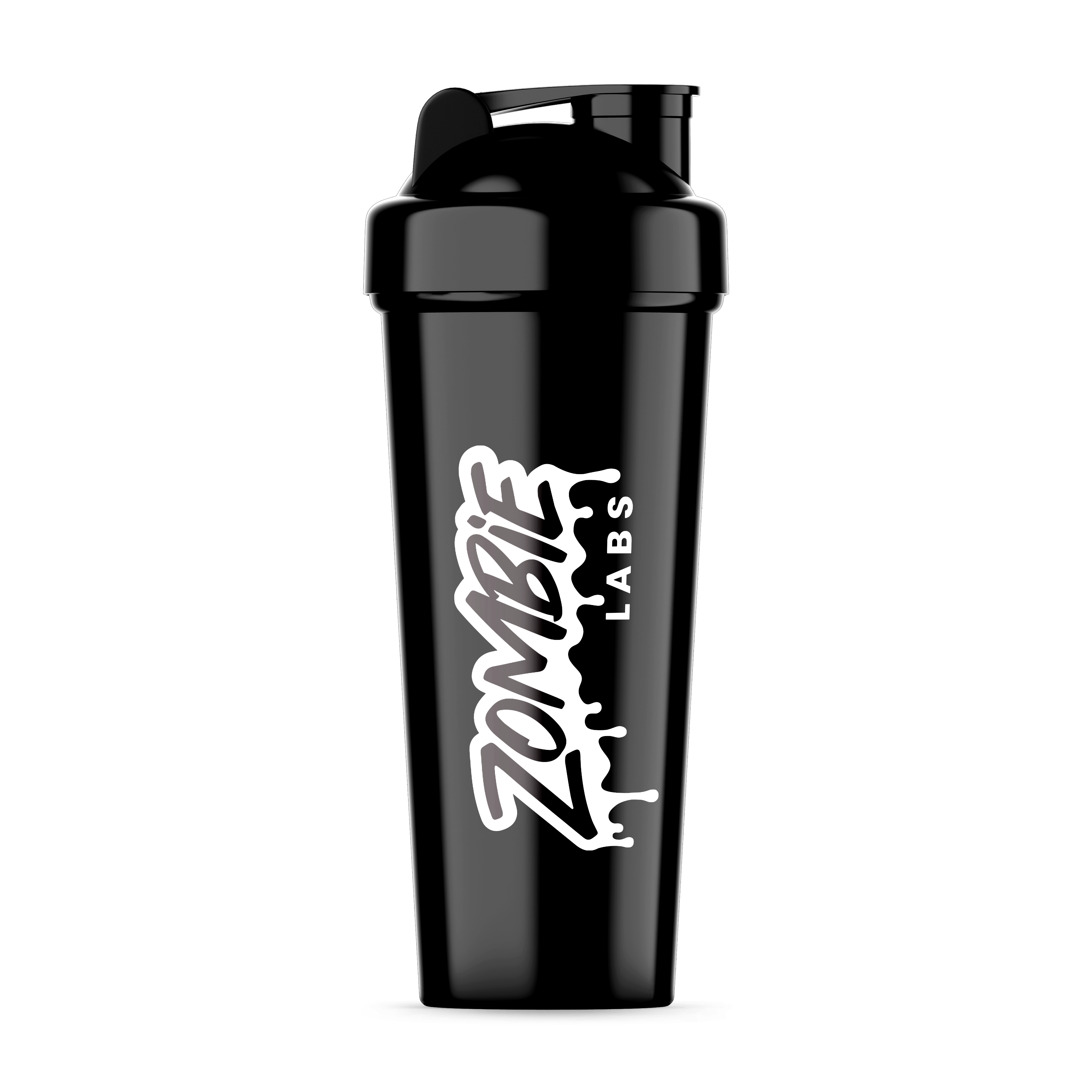 Zombie Labs Plastic Shaker - Large - 1000ml - Black