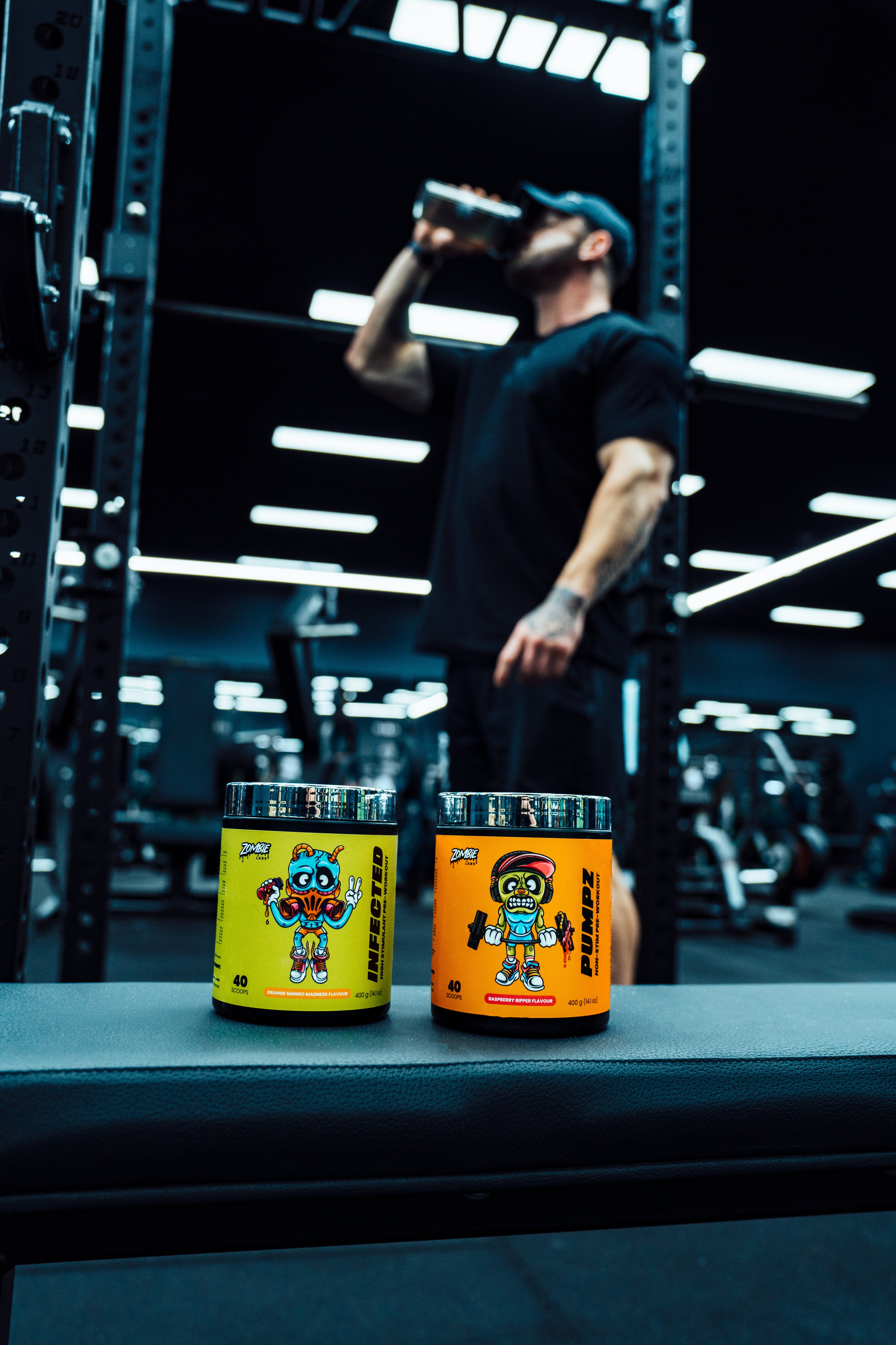 Zombie Labs Pumpz Non-Stim Pre-Workout - 400g (40 Scoops) - Wicked Watermelon