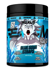 Nexus PER4M 2.0 High Stim Pre-Workout - 800g (50 Serves) - Blue Sour Straps